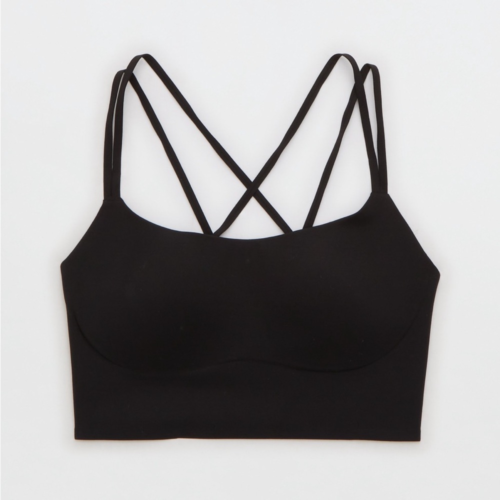 OFFLINE By Aerie Real Me Hold Up! Strappy Sports Bra, XXS, NWT